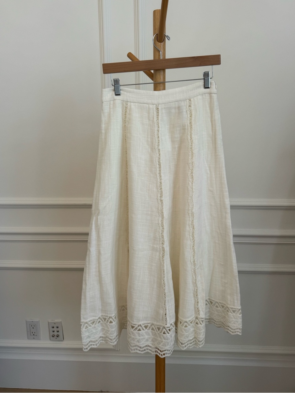 Zara CROCHET SKIRT ZW COLLECTION - Picture 2 of 5